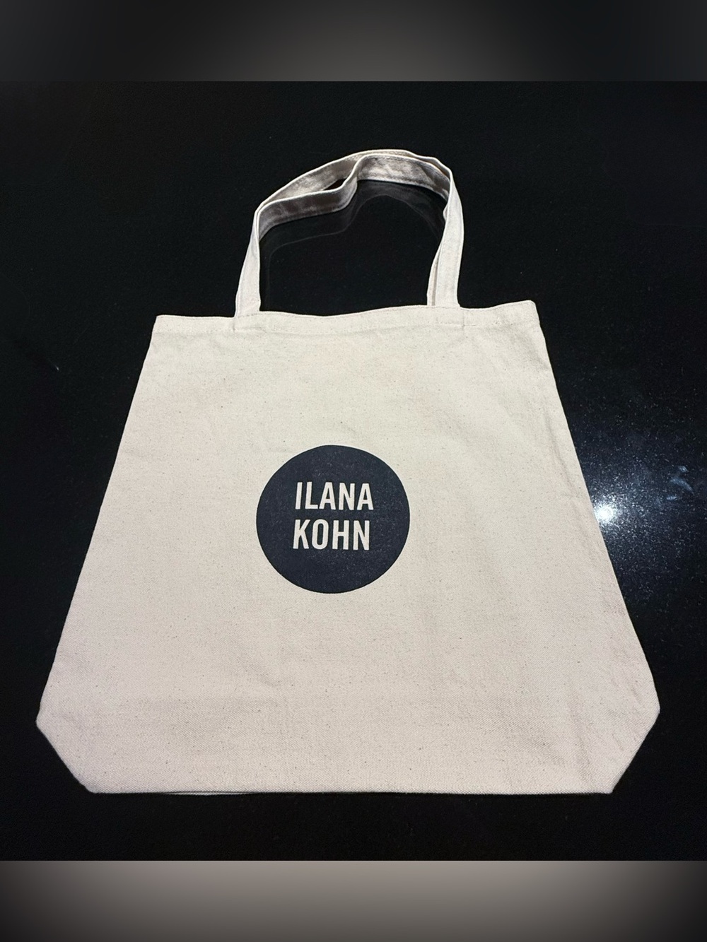 ILANA KOHN Cotton Canvas Tote Bag (New)